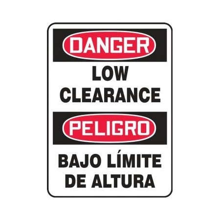 SPANISH BILINGUAL Safety Sign SBMECR004XL